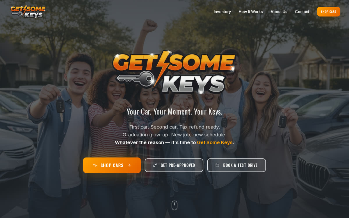 Get Some Keys homepage