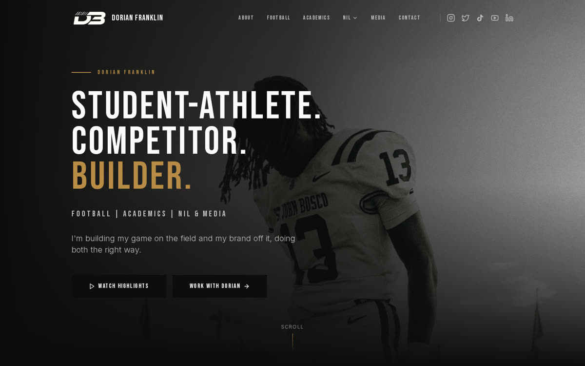 Who Is D3 homepage